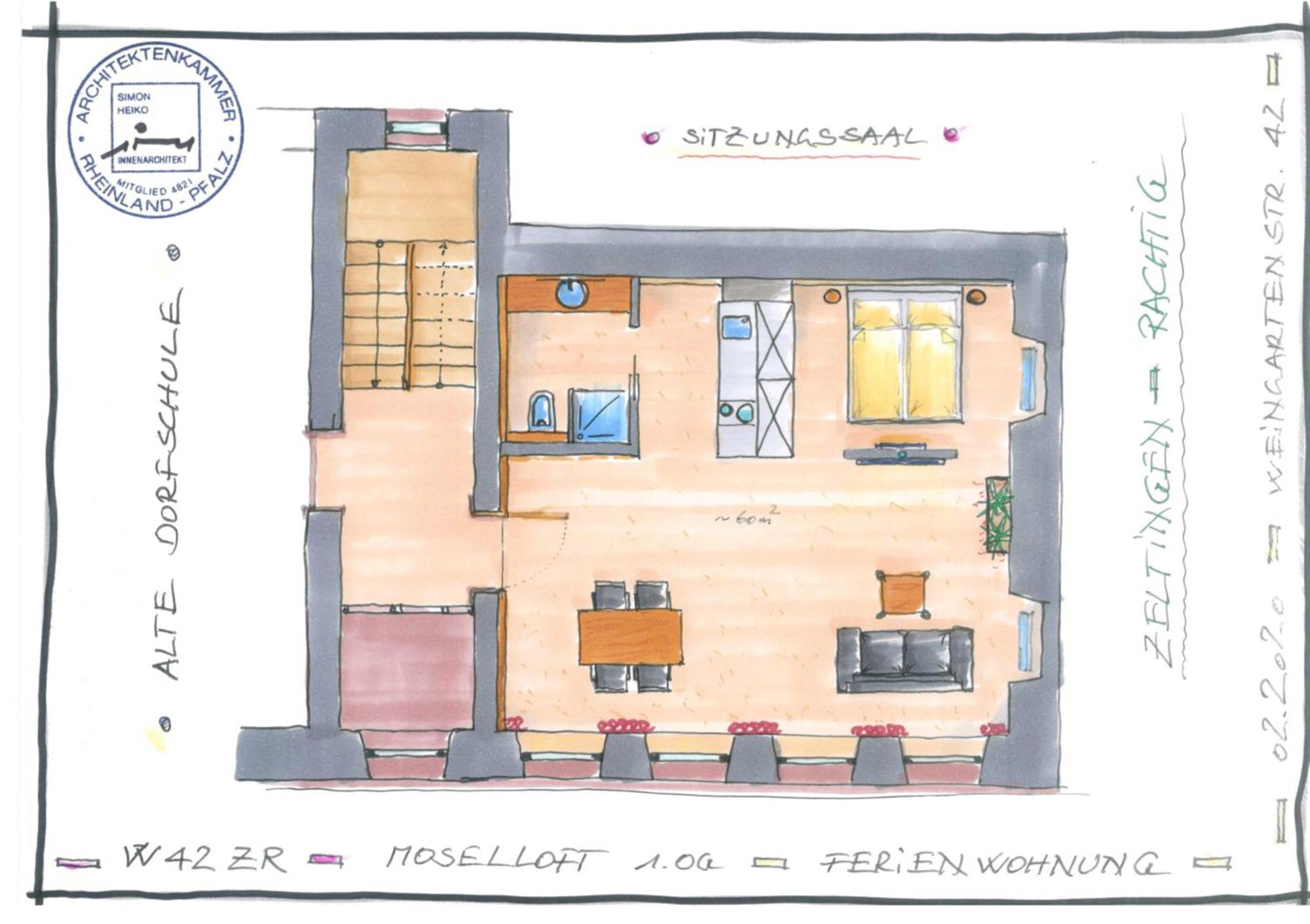 Moselloft Zeltingen-Rachtig公寓 外观 照片