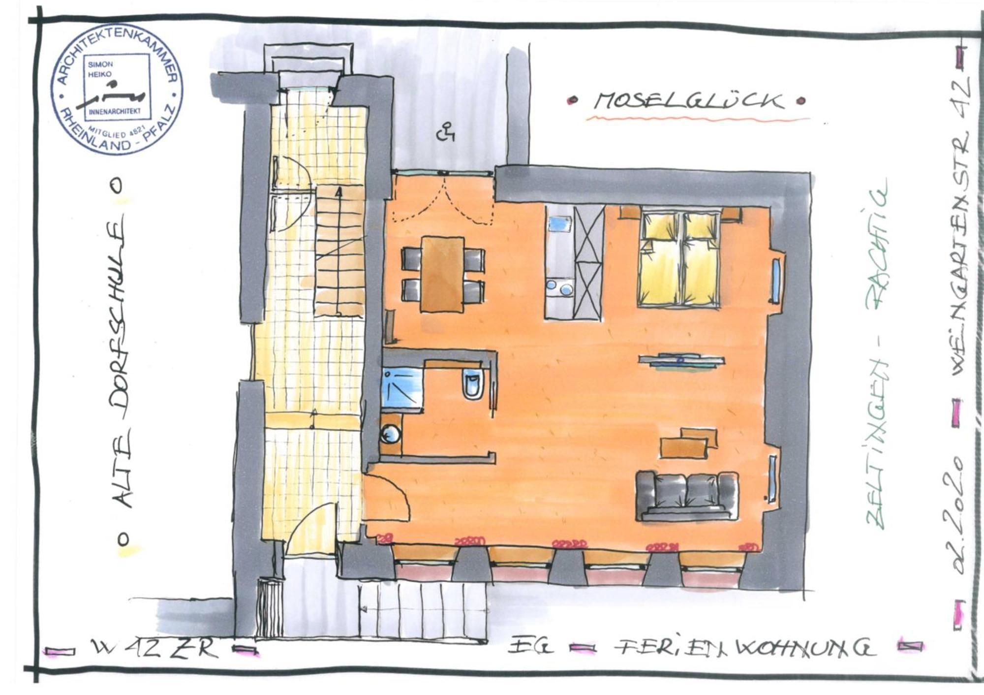 Moselloft Zeltingen-Rachtig公寓 外观 照片